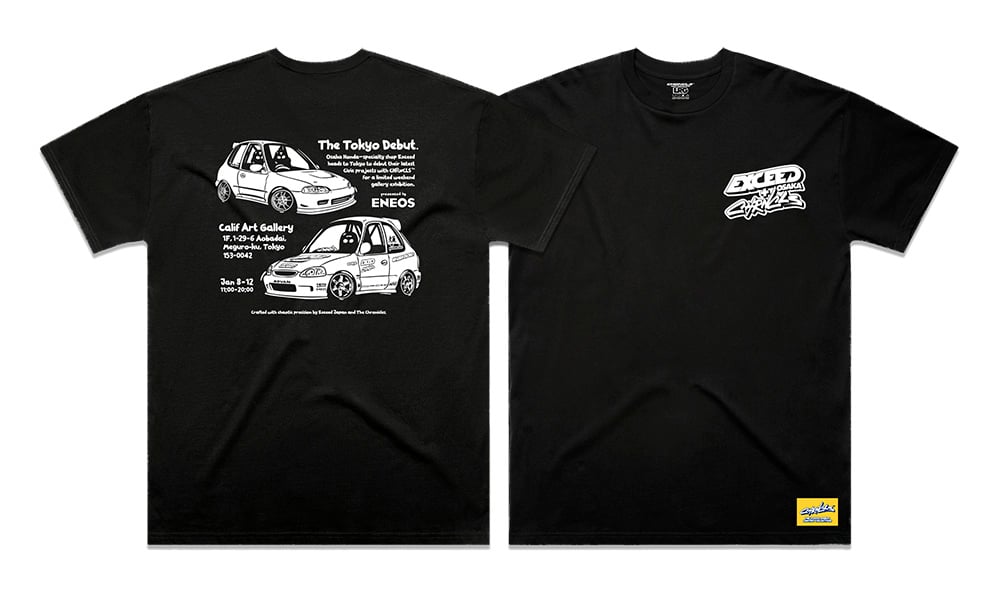 EXCEED+CHRNCLS Tokyo Pop-Up Monotone T-Shirt (Pre-Order Exclusive